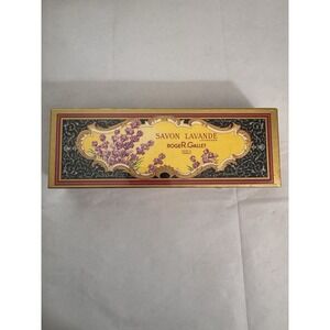 Roger & Gallet Savon Lavande Lavender Soap Set Bars 150g Each NEW Made In France
